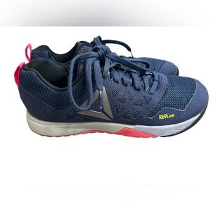 Reebok Nano 6 Women’s Size 9 CrossFit Training Shoes Kevlar Navy Pink
